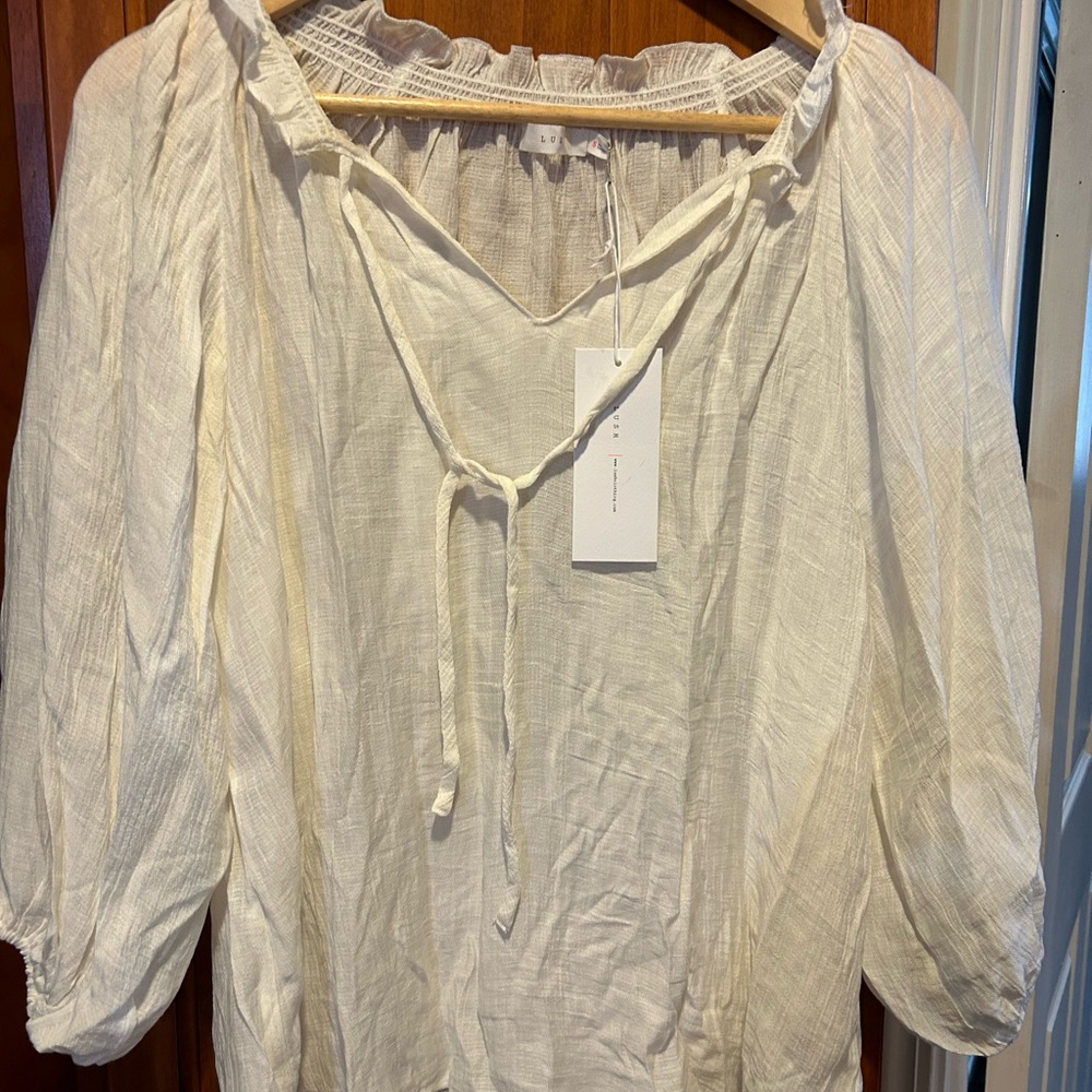 Lush boho blouse